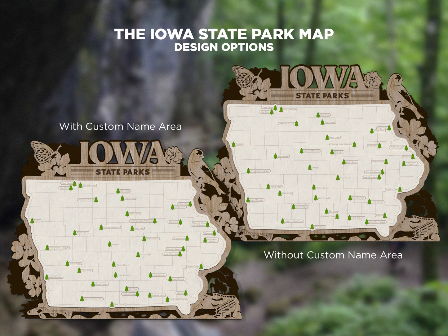 Iowa State Park Map