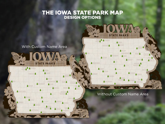 Iowa State Park Map
