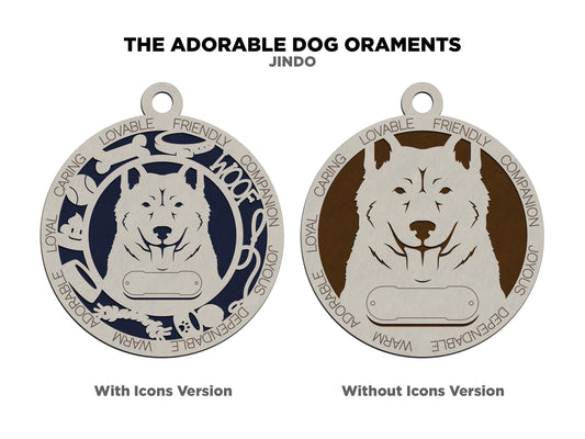 Jindo Dog Ornament