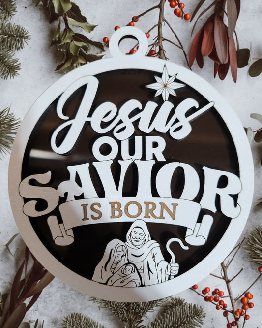 Jesus Series - Jesus Our Savior is Born (Smoke Background)