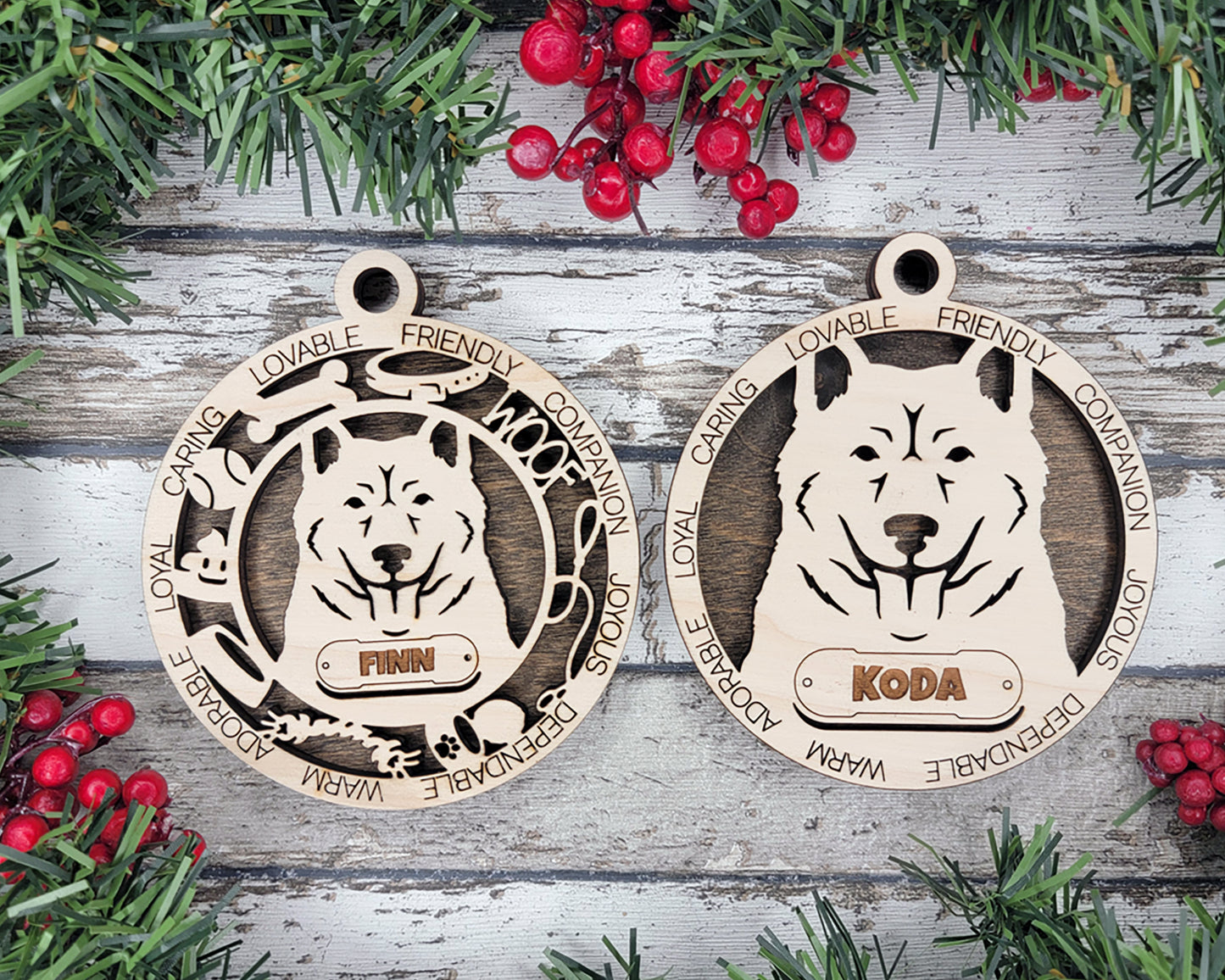 Adorable Dog Ornaments Pack 3