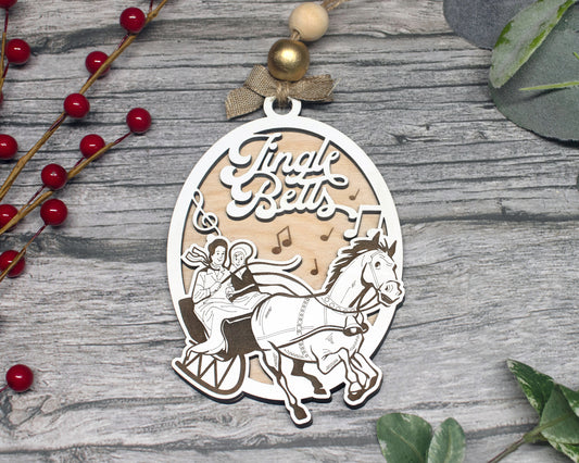 Jingle Bells Classic Christmas Carols Ornament