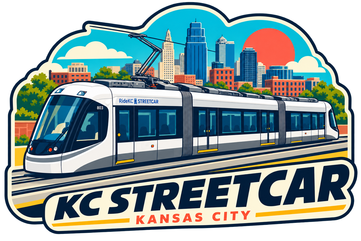 Kansas City Streetcar Magnet MCM