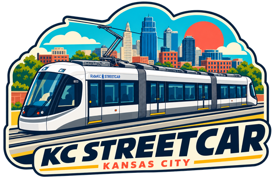 Kansas City Streetcar Magnet MCM