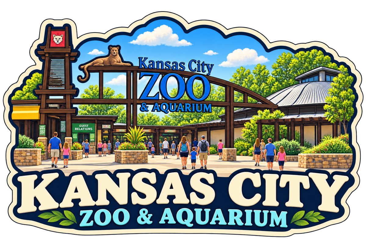 KC Zoo and Aquarium Magnets - Storybook