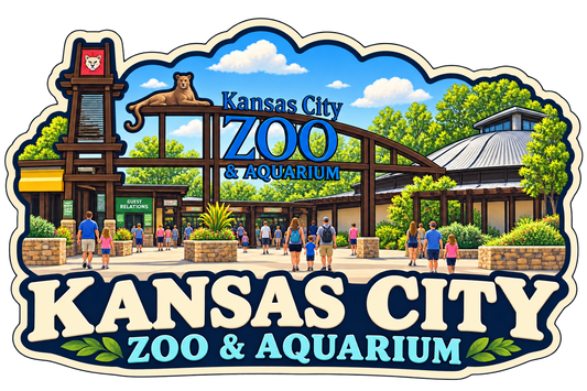 KC Zoo and Aquarium Magnets - Storybook