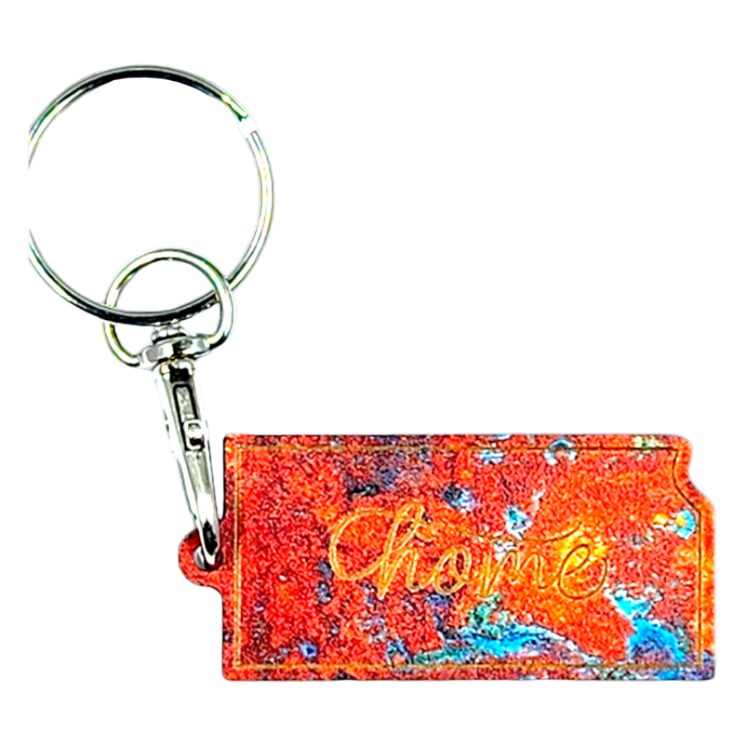 Kansas Keychain Home