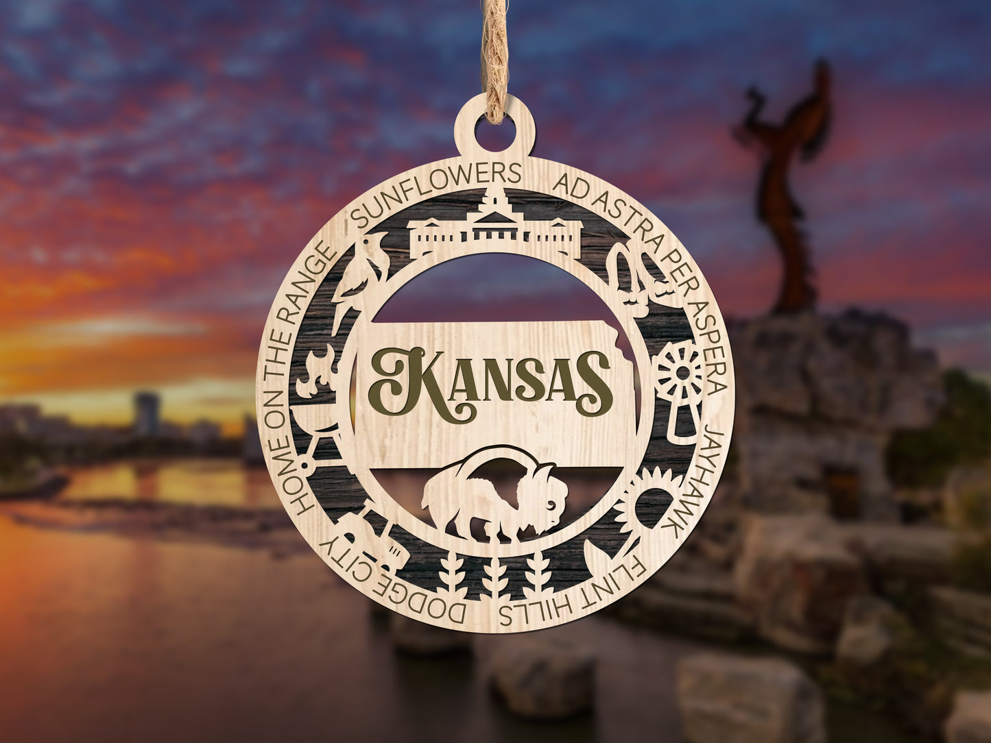 US State Ornaments