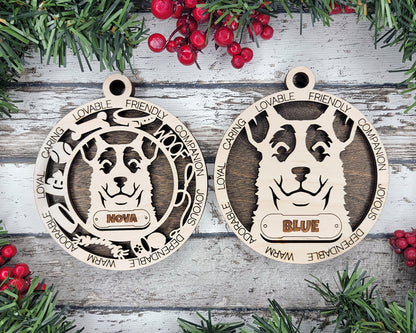 Adorable Dog Ornaments Pack 3