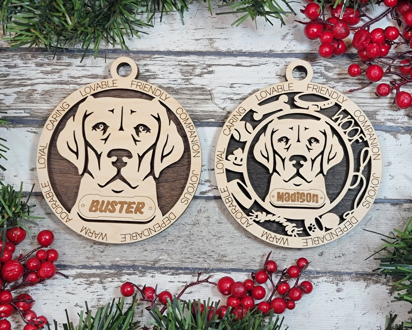 Adorable Dog Ornaments Pack 1