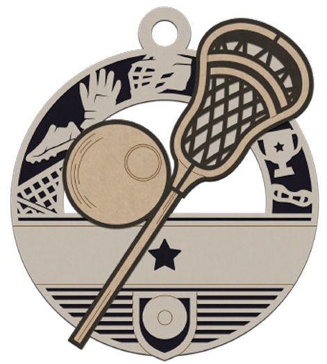 Lacrosse Iconic Sports Ornament