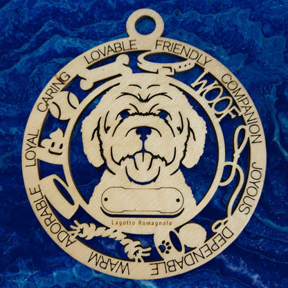 Lagotto Romagnolo Dog Ornament