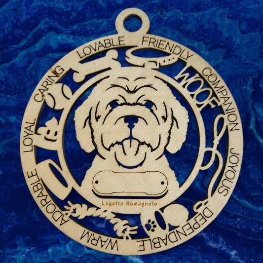 Lagotto Romagnolo Dog Ornament
