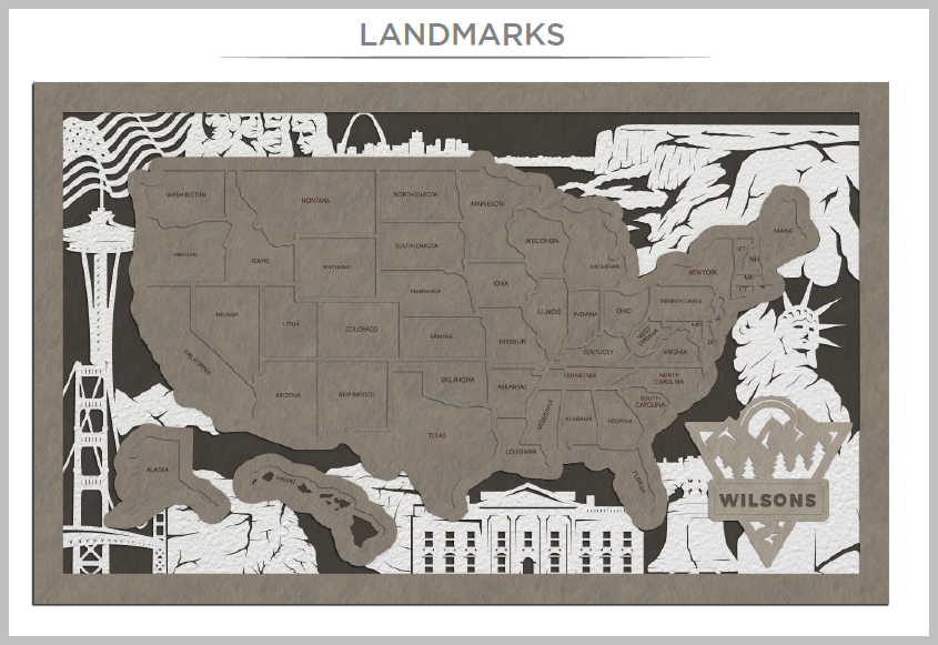 Travel Tracking Map