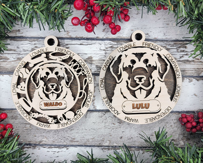 Adorable Dog Ornaments Pack 3