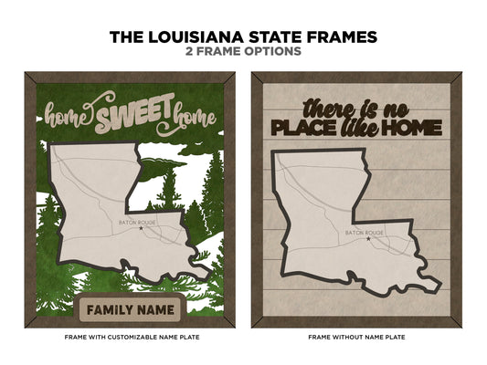 Louisiana State Frame