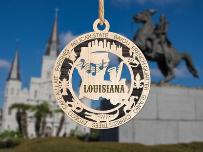 Louisiana State Ornament (19)