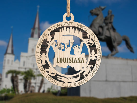 Louisiana State Ornament (19)