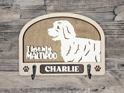 Maltipoo Leash Holder