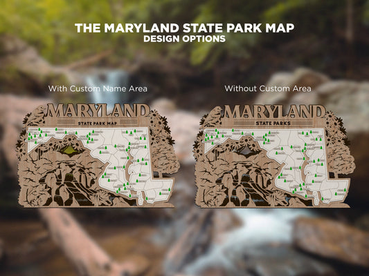 Maryland State Park Map