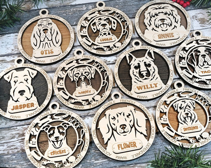 Adorable Dog Ornaments Pack 2