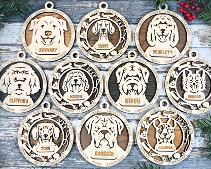 Adorable Dog Ornaments Pack 2