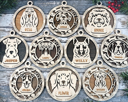 Adorable Dog Ornaments Pack 2