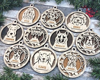 Adorable Dog Ornaments Pack 2