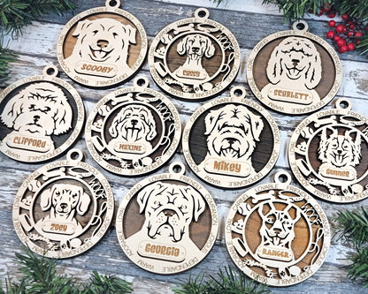Adorable Dog Ornaments Pack 2