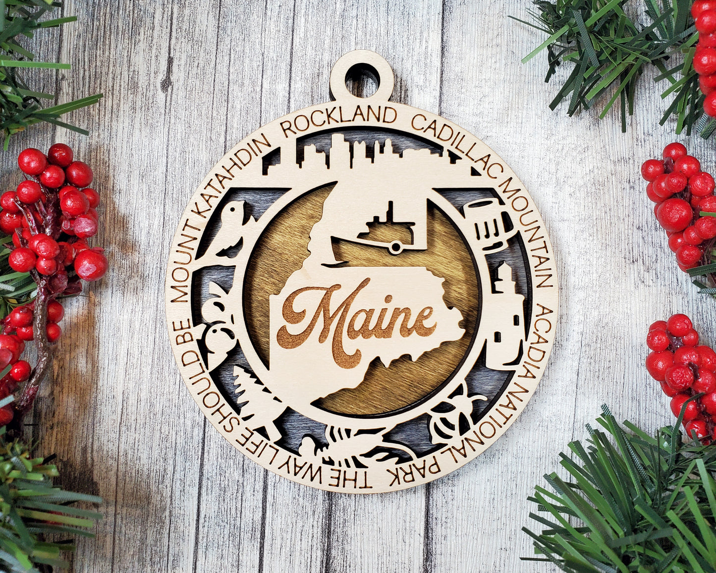 Maine State Ornament (20)