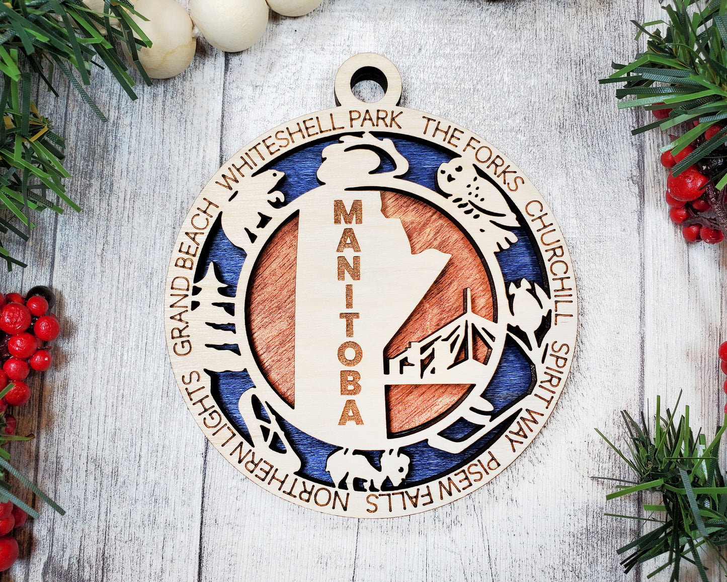 Manitoba Provincial Ornament