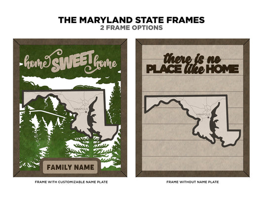 Maryland State Frame