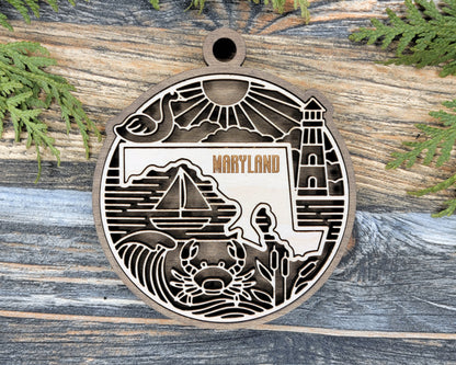 Maryland State Heritage Ornament