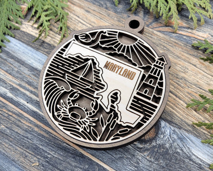 Maryland State Heritage Ornament