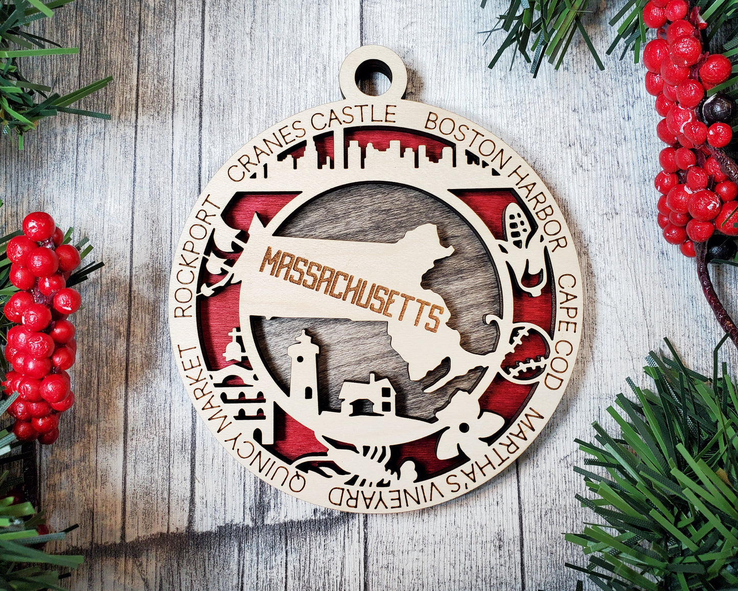 Massachusetts State Ornament (22)