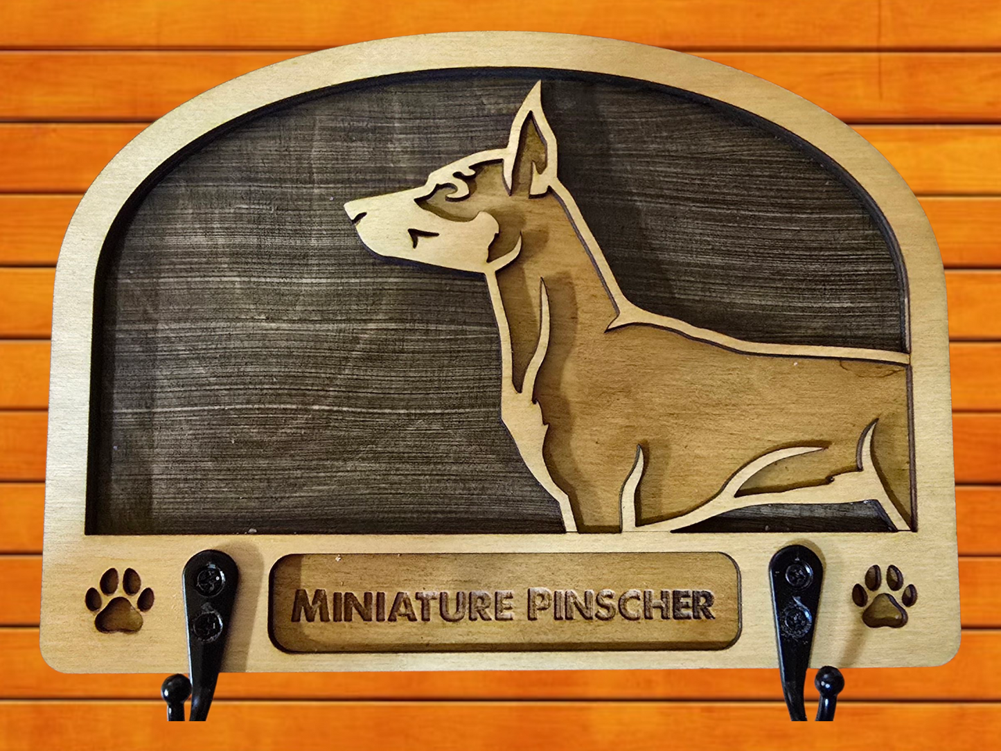 Miniature Pinscher Leash Holder