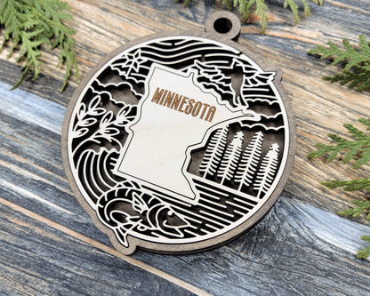 Minnesota State Heritage Ornament