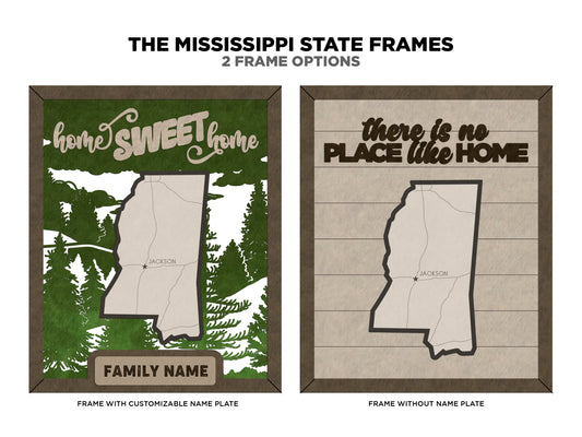 Mississippi State Frame