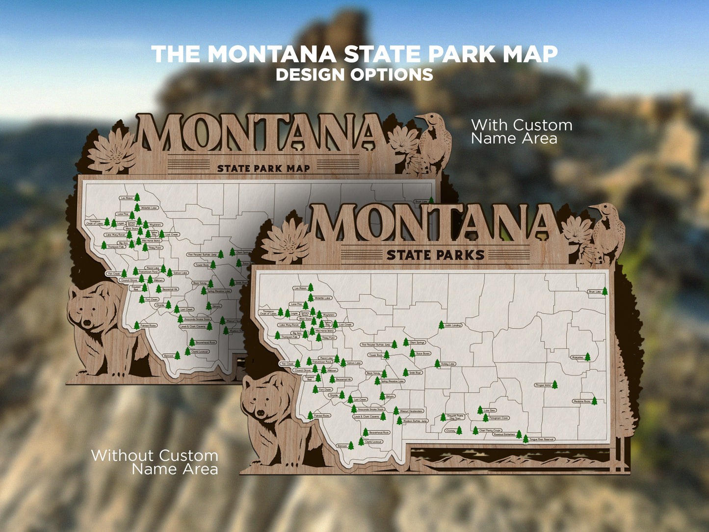 Montana State Park Map