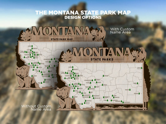 Montana State Park Map