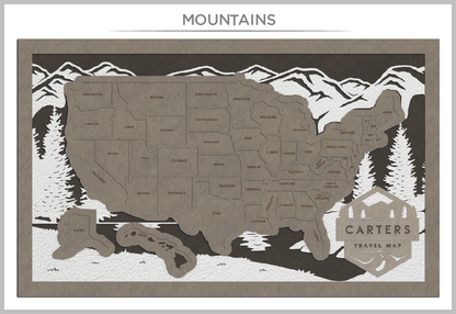Travel Tracking Map