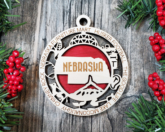 Nebraska State Ornament (28)