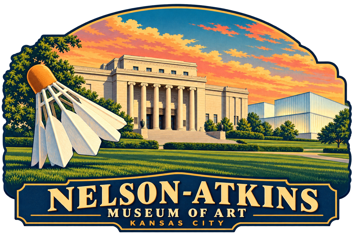 Nelson Atkins Museum of Art Magnet - Back Theme 1