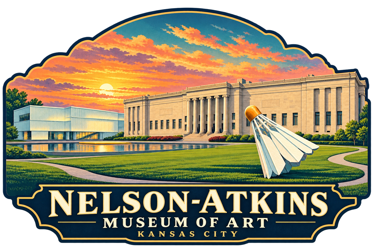 Nelson Atkins Museum of Art Magnet - Front Theme 1