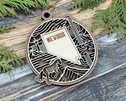 Nevada State Heritage Ornament