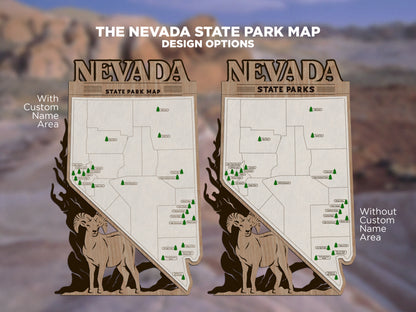 Nevada State Park Map