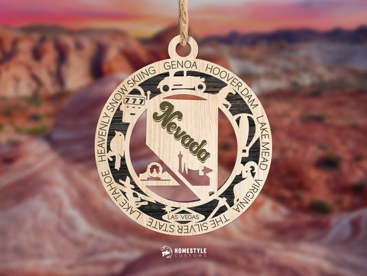 Nevada State Ornament (29)
