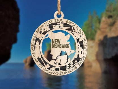 New Brunswick Provincial Ornament