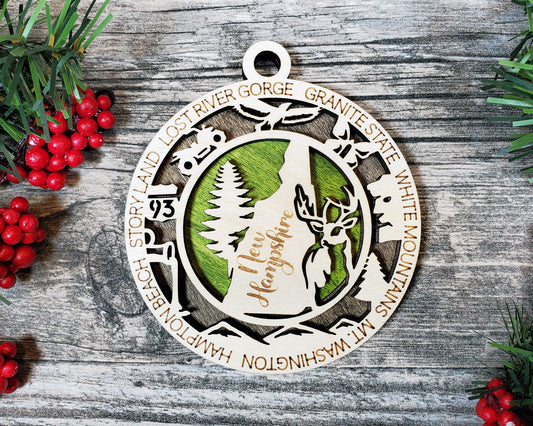 New Hampshire State Ornament (30)