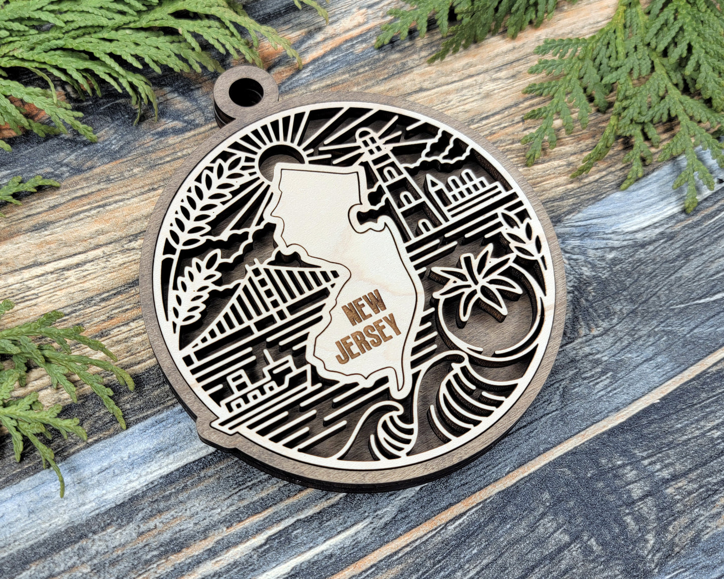 New Jersey State Heritage Ornament